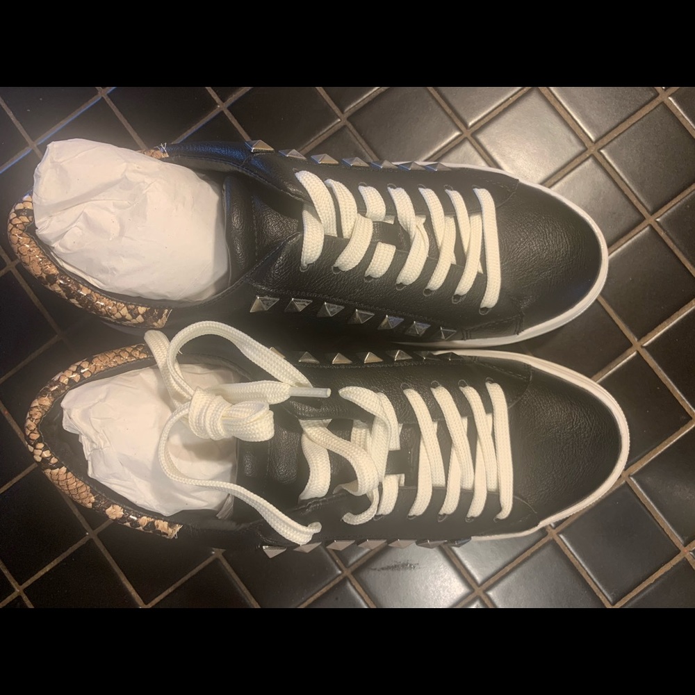 One of a kind Steve Madden Shoes. Collaboration with SisterStudio